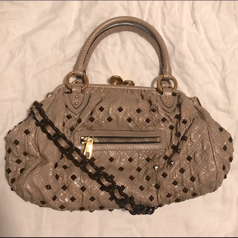 RARE Vintage Marc Jacobs Python Stam Bag